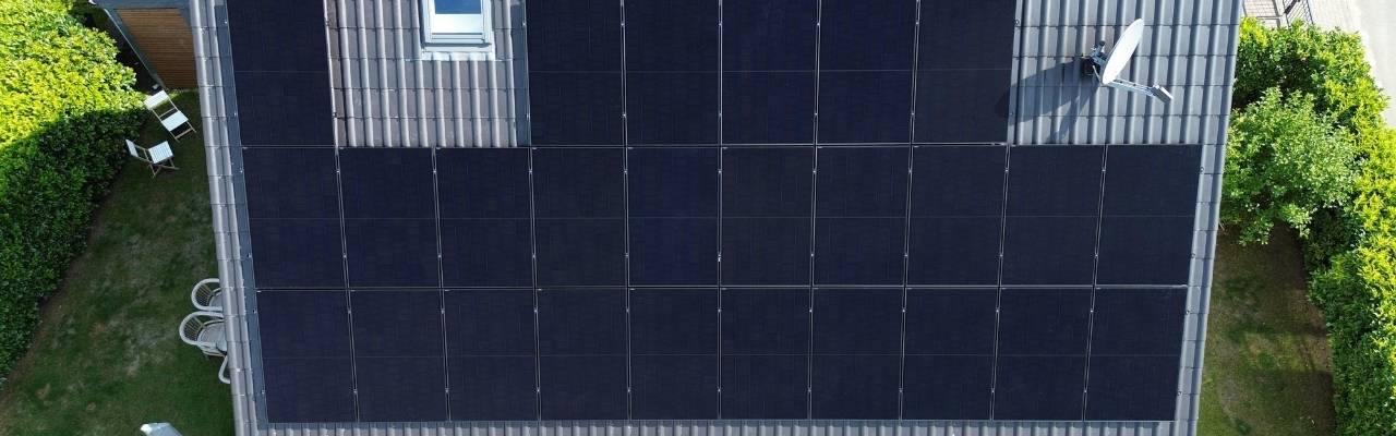 Photovoltaikanlage die zum Heizen mit Photovoltaik eingesetzt wird